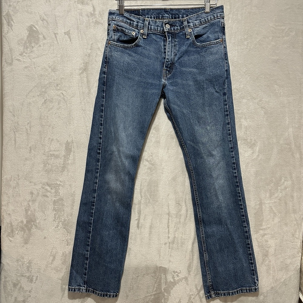 Levi's Men's 527 Slim‎ Boot Cut Jeans Blue Size 32 Denim